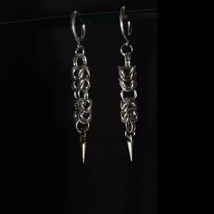Handmade Chainmail 3015 Earrings