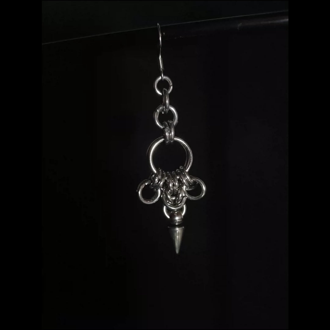 Handmade Chainmail 3016 Earrings