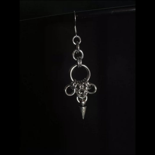 Handmade Chainmail 3016 Earrings