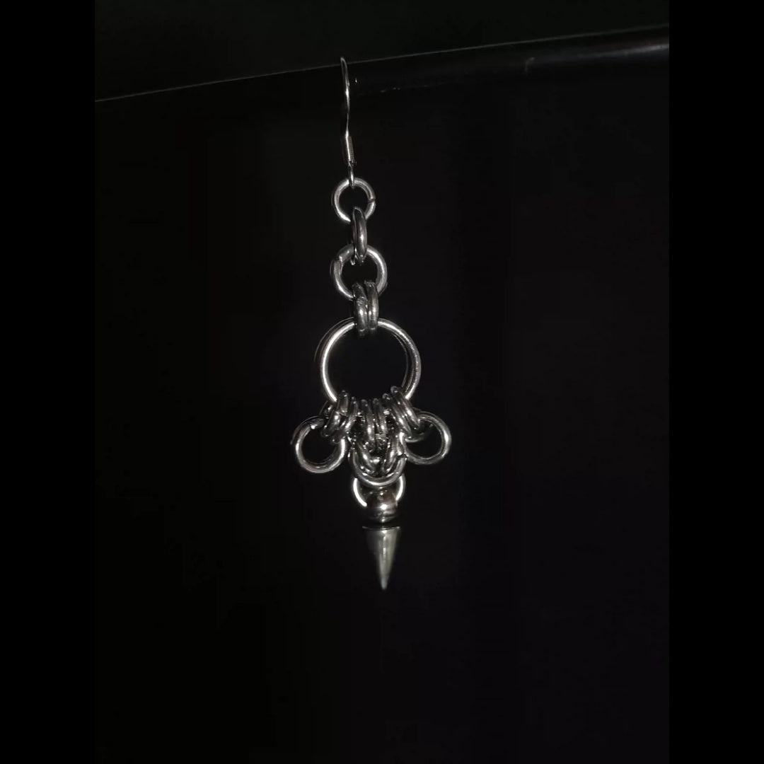 Handmade Chainmail 3016 Earrings