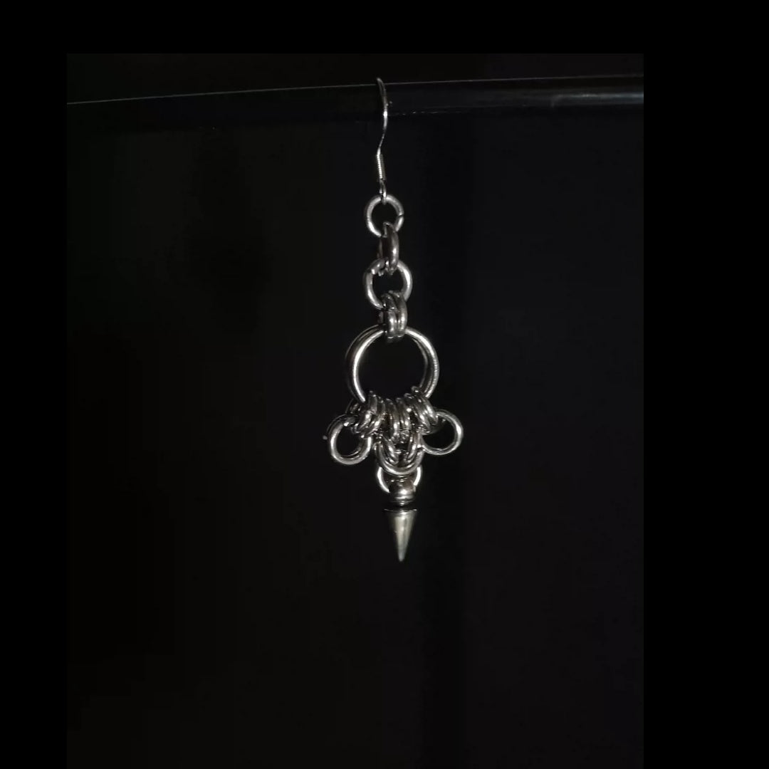 Handmade Chainmail 3016 Earrings