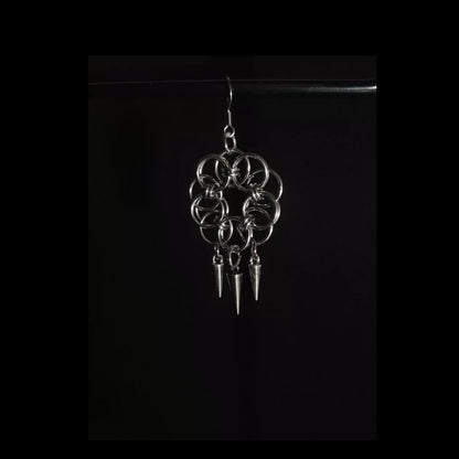 Handmade Chainmail 3017 Earrings