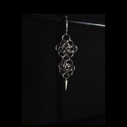 Handmade Chainmail 3018 Earrings
