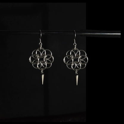 Handmade Chainmail 3019 Earrings
