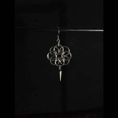 Handmade Chainmail 3019 Earrings