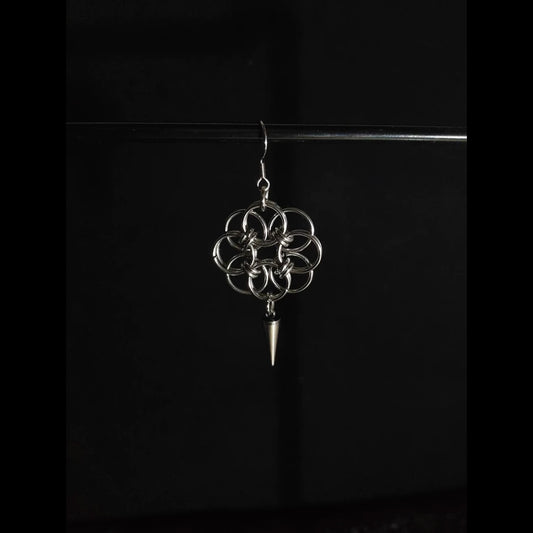 Handmade Chainmail 3019 Earrings