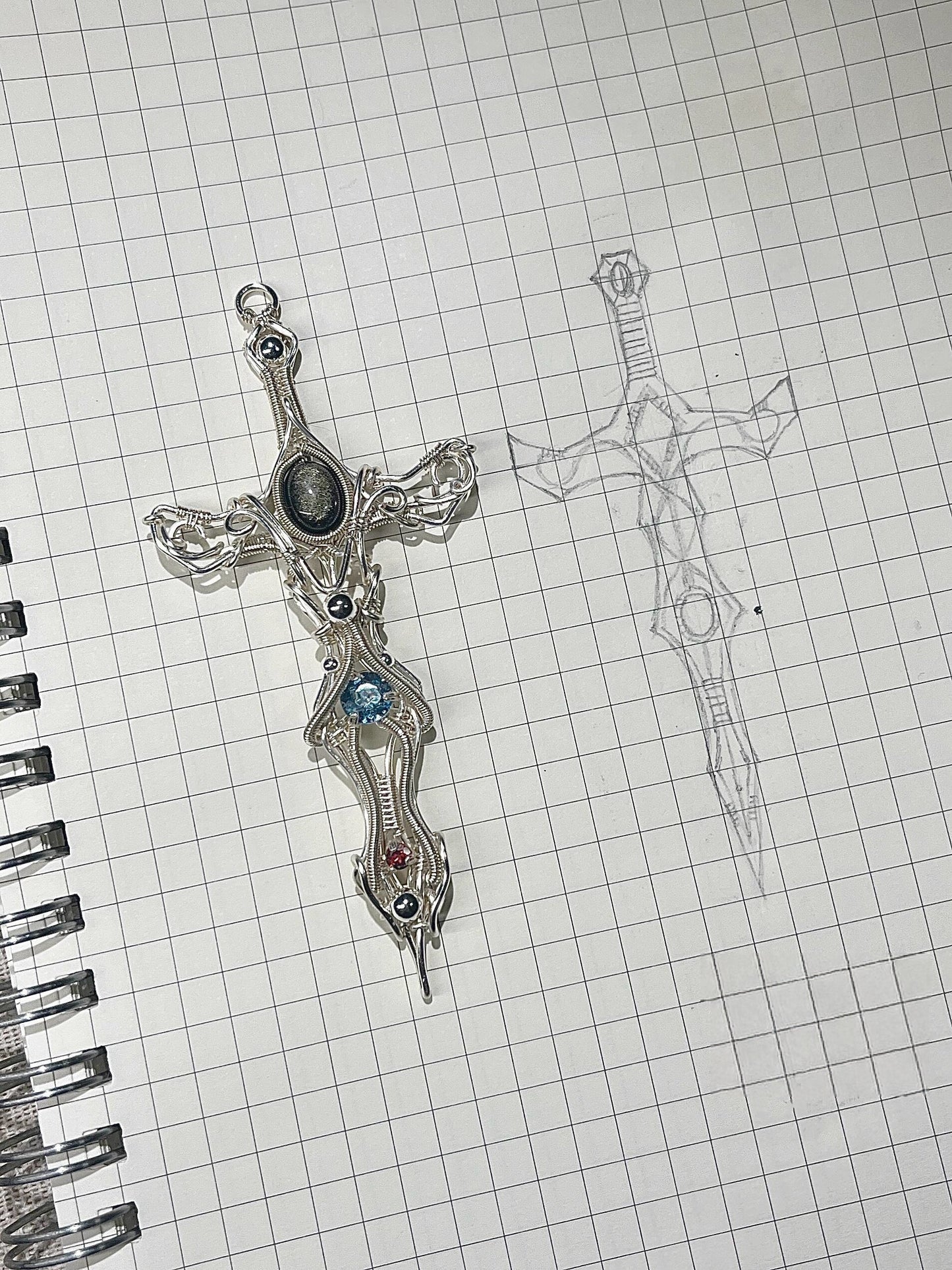 Holy Sword Pendant Necklace