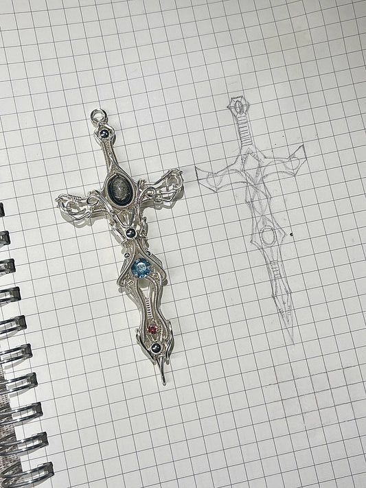 Holy Sword Pendant Necklace