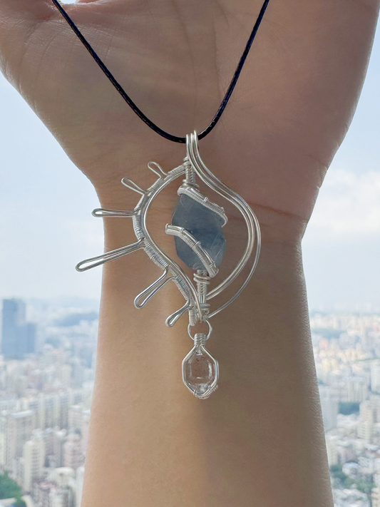 Mermaid's Conch Pendant Necklace