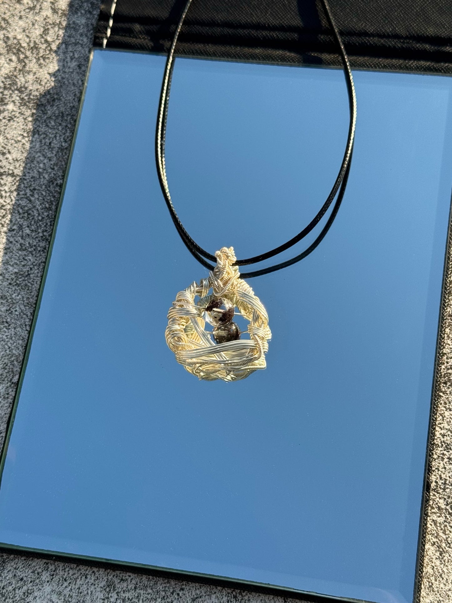 Floating Garden Pendant Necklace