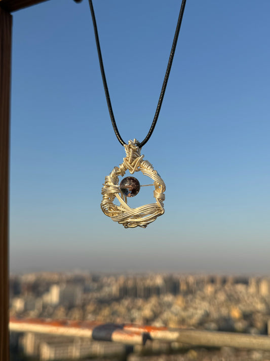 Floating Garden Pendant Necklace