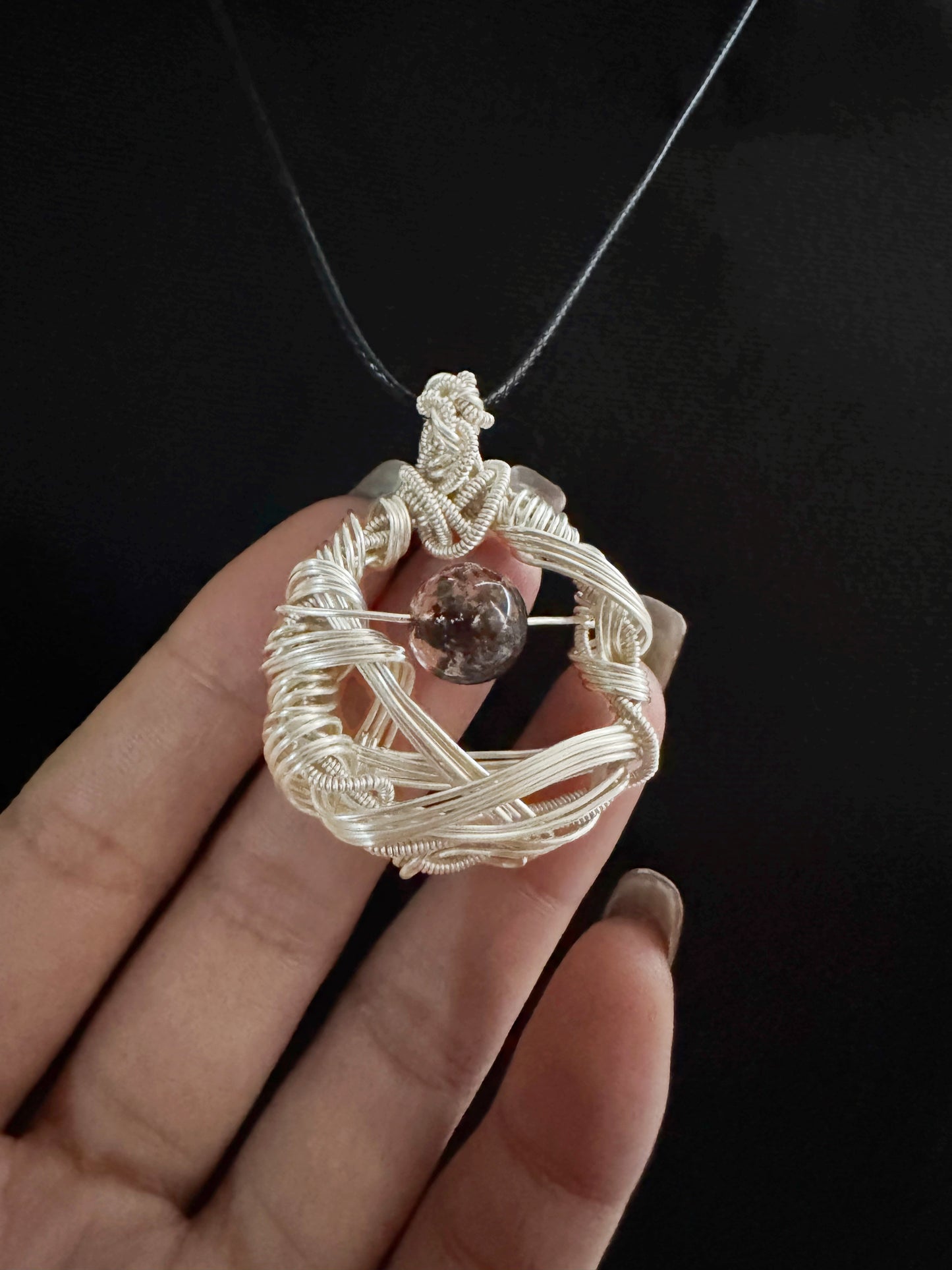 Floating Garden Pendant Necklace