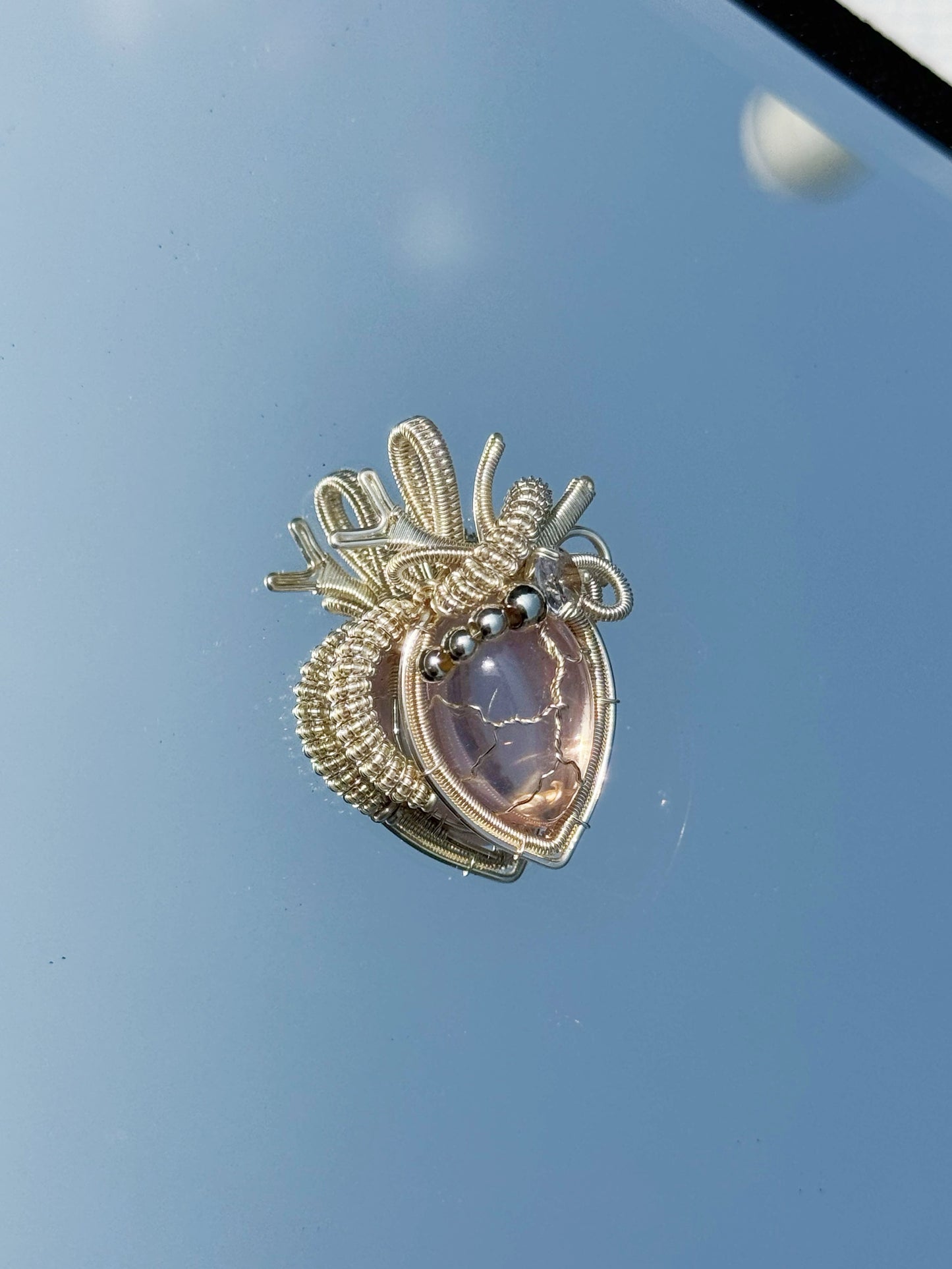 Beating Glow Heart-shaped Necklace