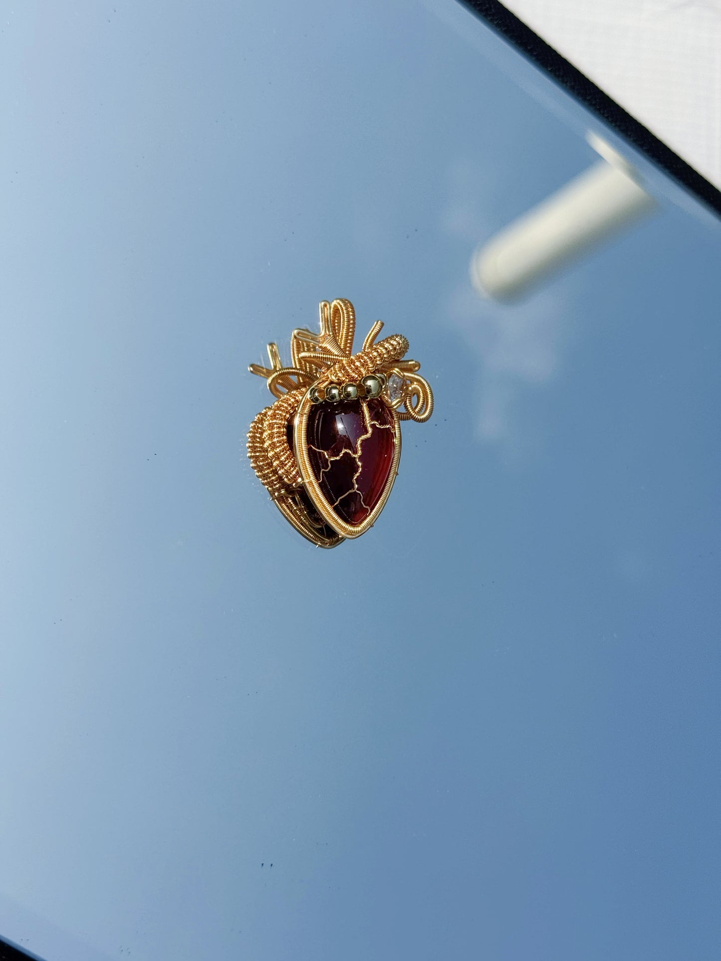 Beating Glow Heart-shaped Necklace