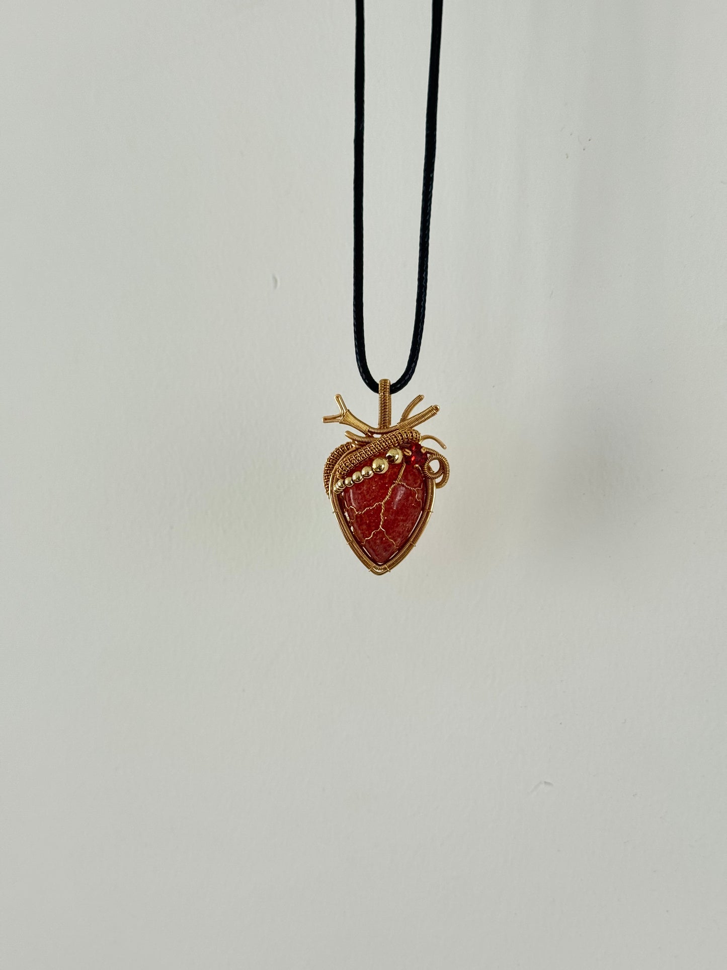 Beating Glow Heart-shaped Necklace