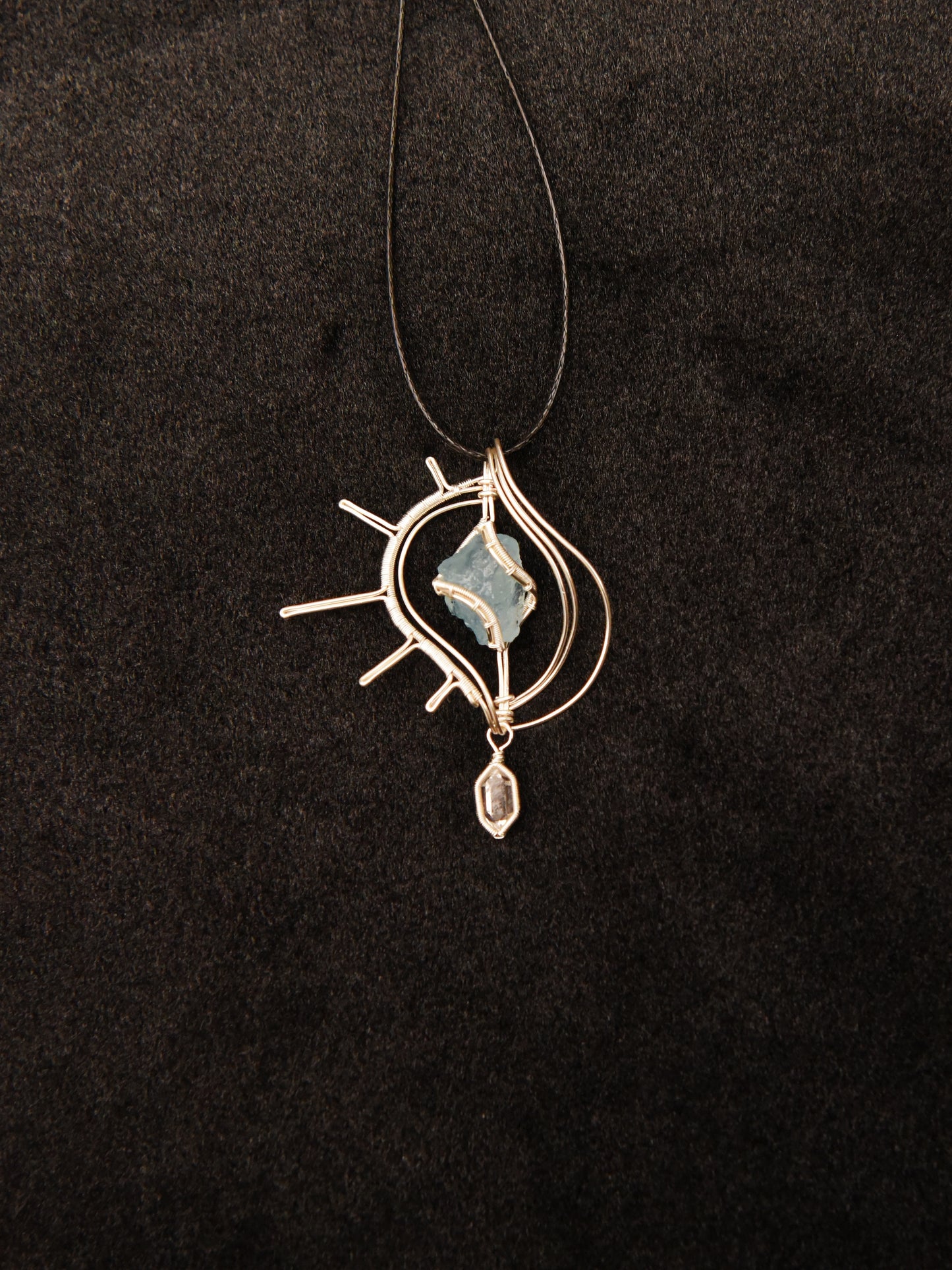 Mermaid's Conch Pendant Necklace