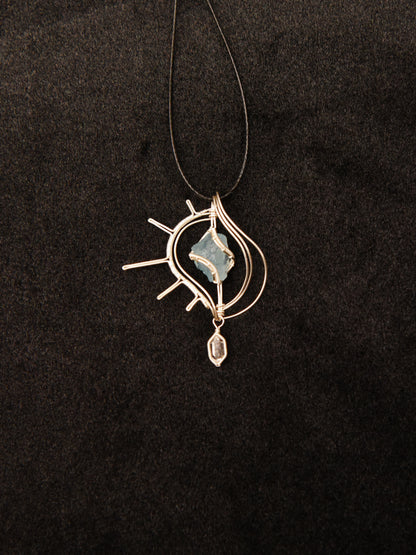 Mermaid's Conch Pendant Necklace