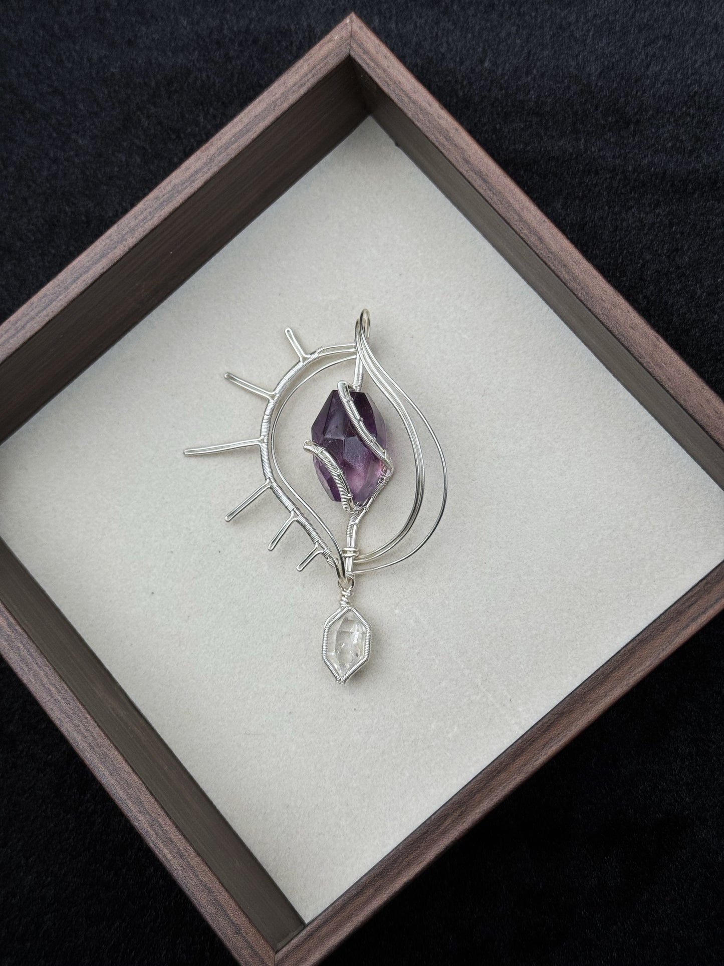 Mermaid's Conch Pendant Necklace
