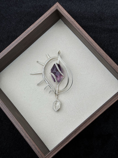 Mermaid's Conch Pendant Necklace