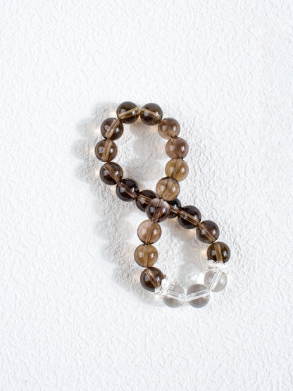 Serenity Smoky Quartz Crystal Bracelet