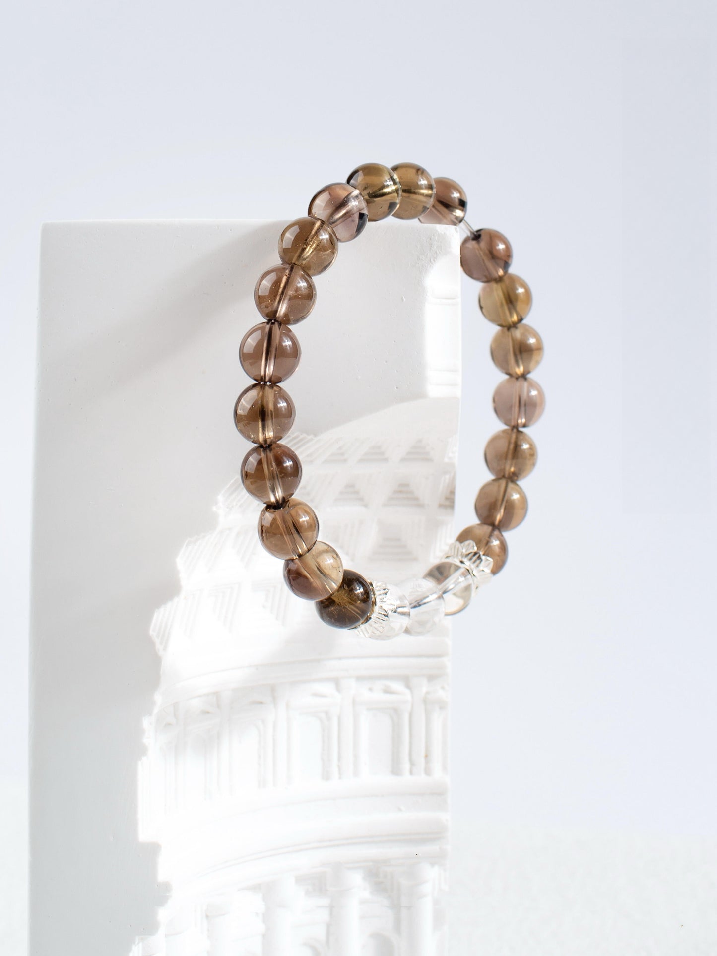 Serenity Smoky Quartz Crystal Bracelet