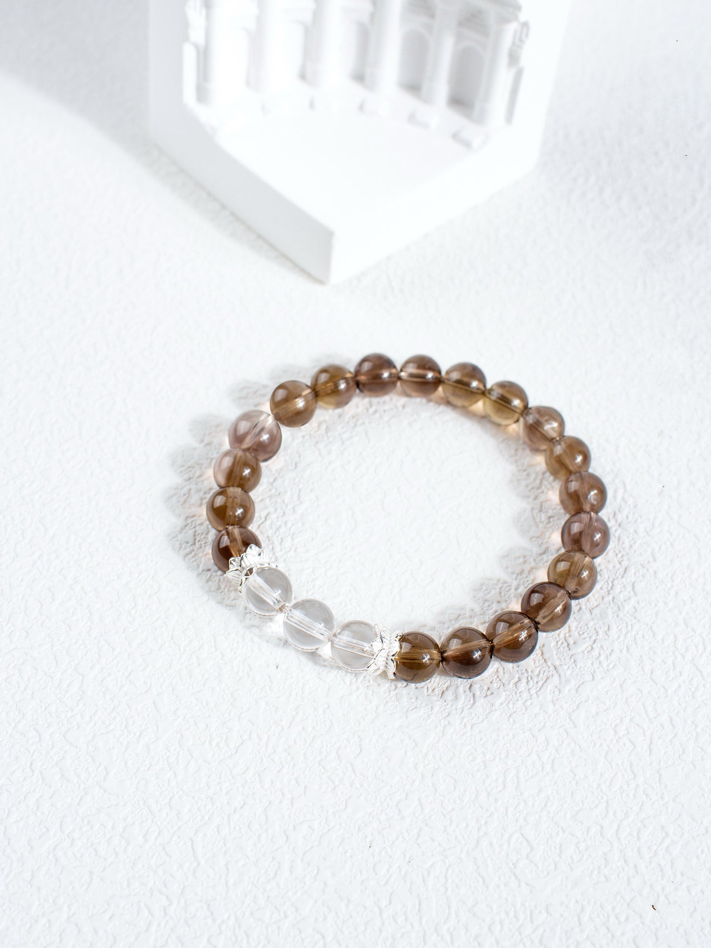 Serenity Smoky Quartz Crystal Bracelet
