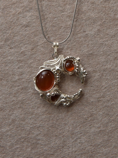 Moonlit Pendant Necklace