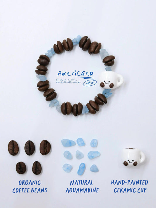 Espresso Energy Handmade Bracelet