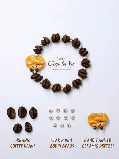 Espresso Energy Handmade Bracelet