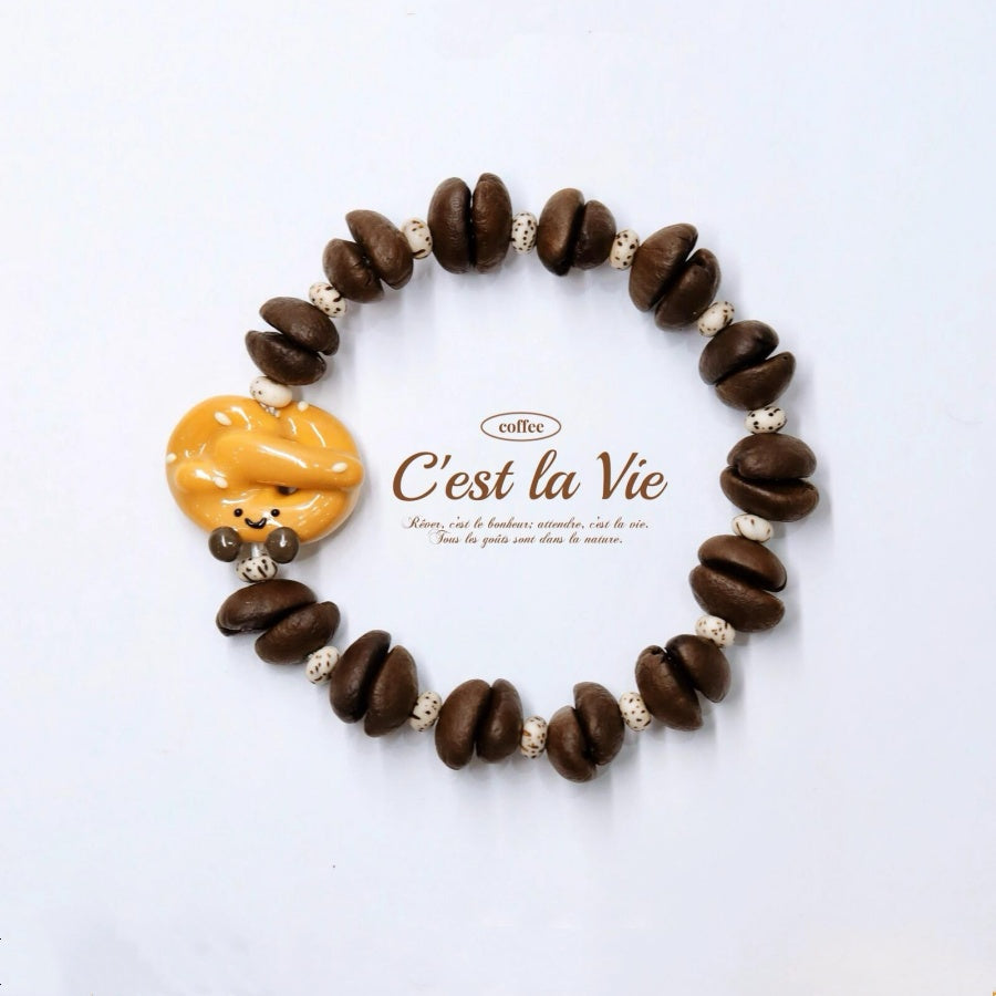 Espresso Energy Handmade Bracelet