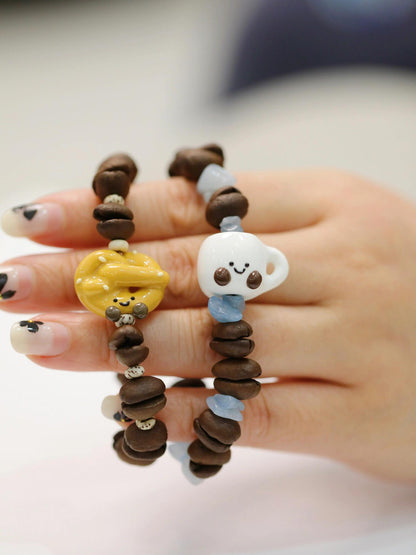 Espresso Energy Handmade Bracelet