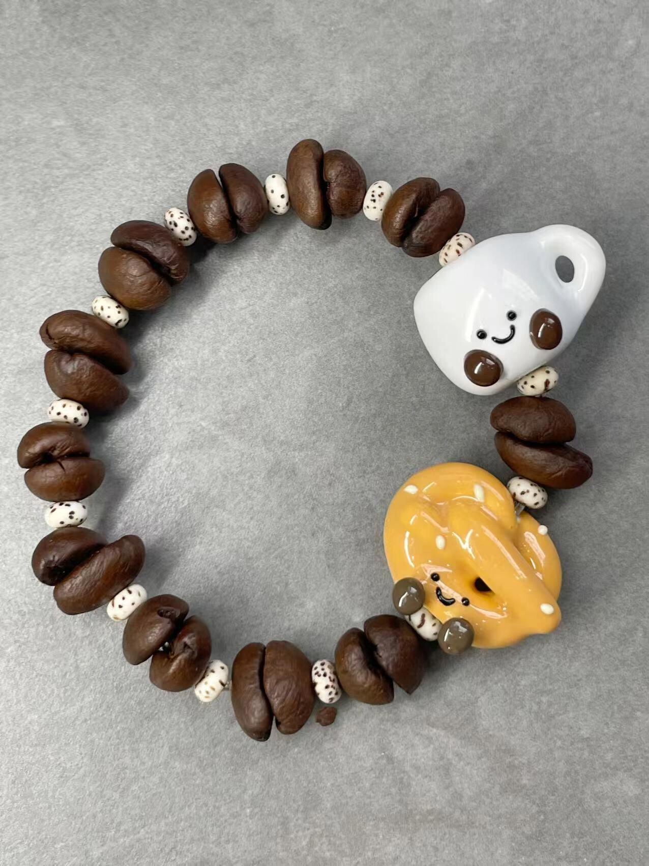 Espresso Energy Handmade Bracelet