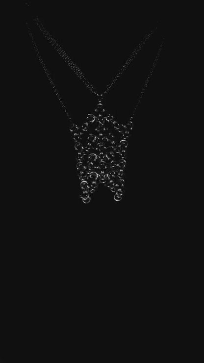 Handmade Chainmail 1017 Necklace
