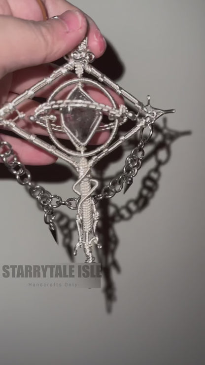 Time-turner Evil Eye Necklace