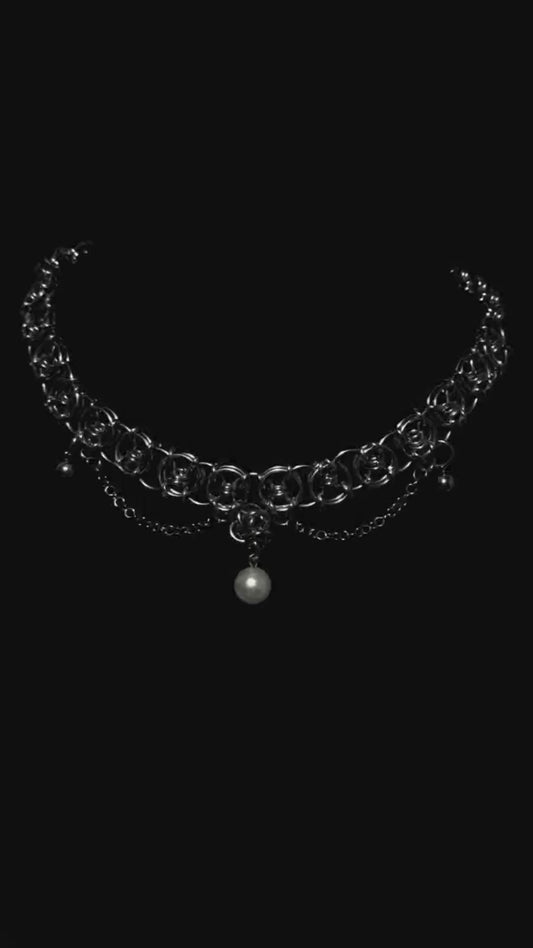 Handmade Chainmail 1014 Necklace