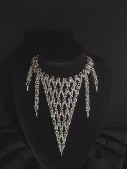 Handmade Chainmail 1015 Choker Necklace