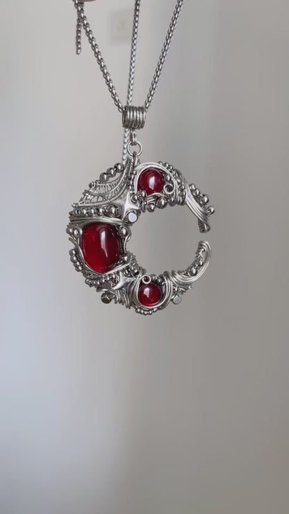 Moonlit Pendant Necklace