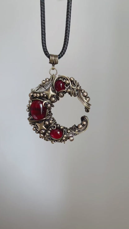 Moonlit Pendant Necklace