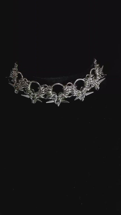 Handmade Chainmail 1016 Choker Necklace