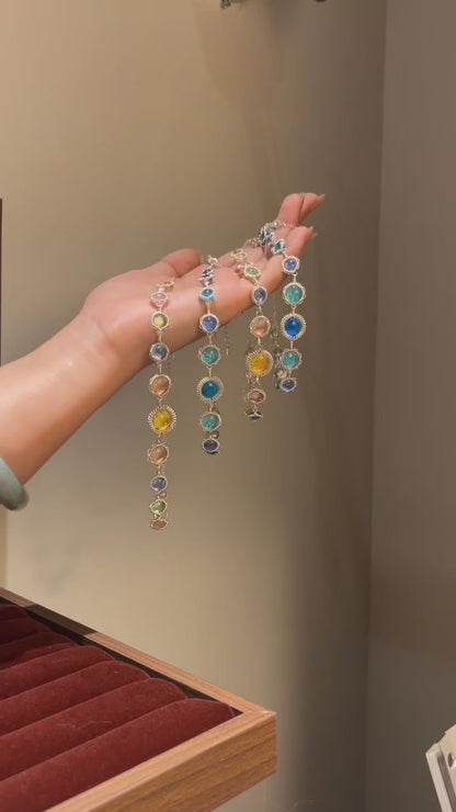 Handcrafted Fused Glass Wire-wrapping Series