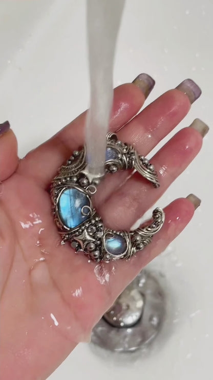 Moonlit Pendant Necklace